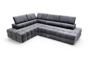 Coltar extensibil BUFFALO, lada depozitare, 283x212cm, stofa premium, dreapta - imagine 4