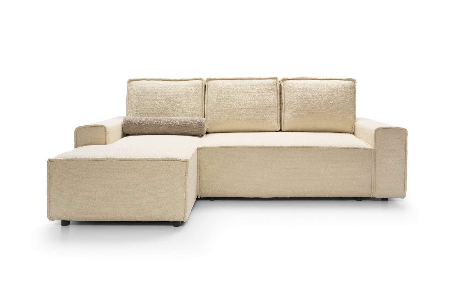 Colțar extensibil DOMO cu ladă de depozitare, 260x175cm, extensie 200×160 cm, stanga - imagine 1