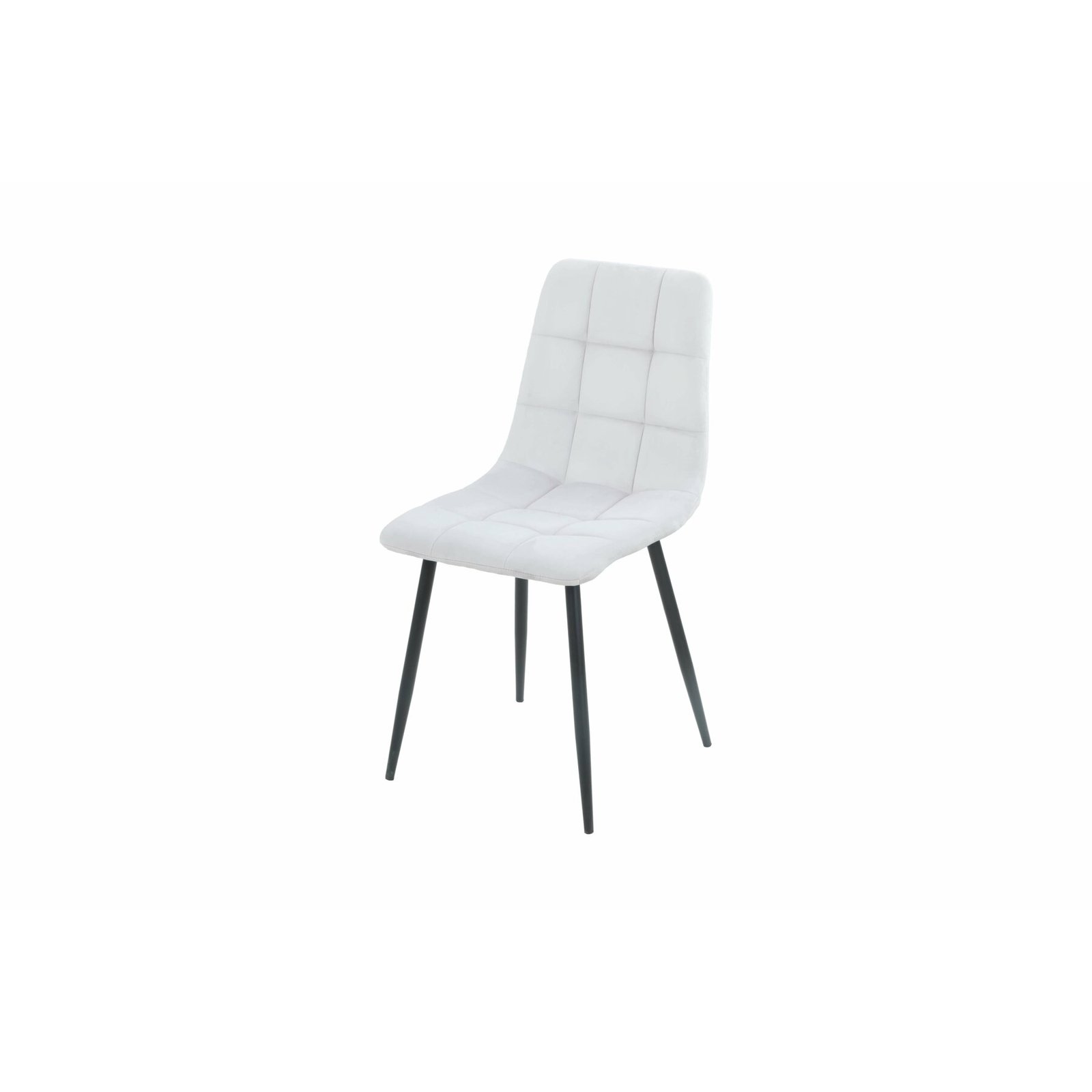 scaun_madison_gri-deschis Scaun MADISON Gri deschis, catifea - imagine 1