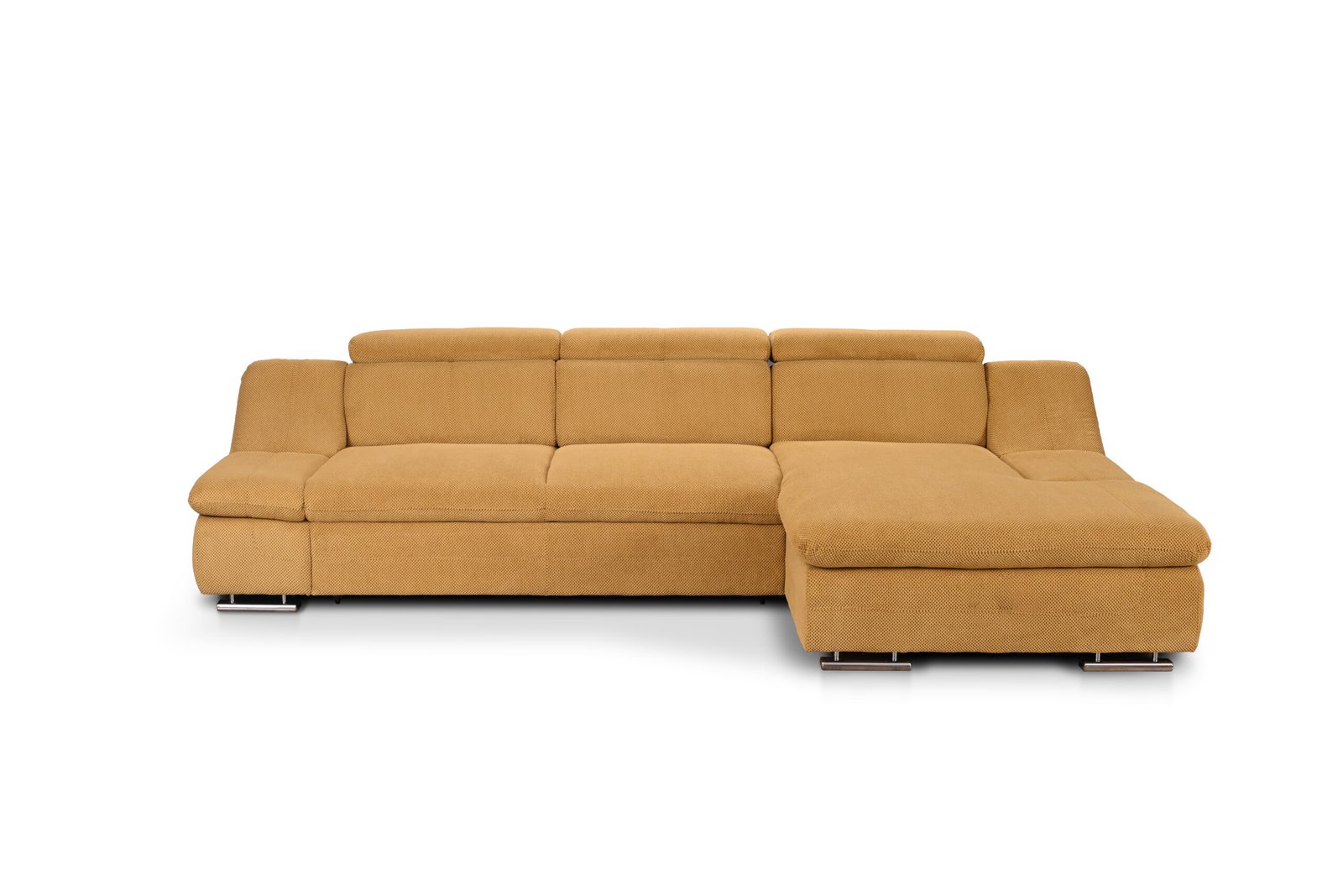 PZ8_29331 Colțar extensibil Helios L, tetiere rabatabile și brațe reglabile, cadru lemn, 309x181 cm, diverse culori - imagine 1